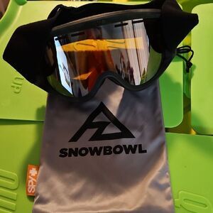 SPY Snow Goggles with Reflective Lenses